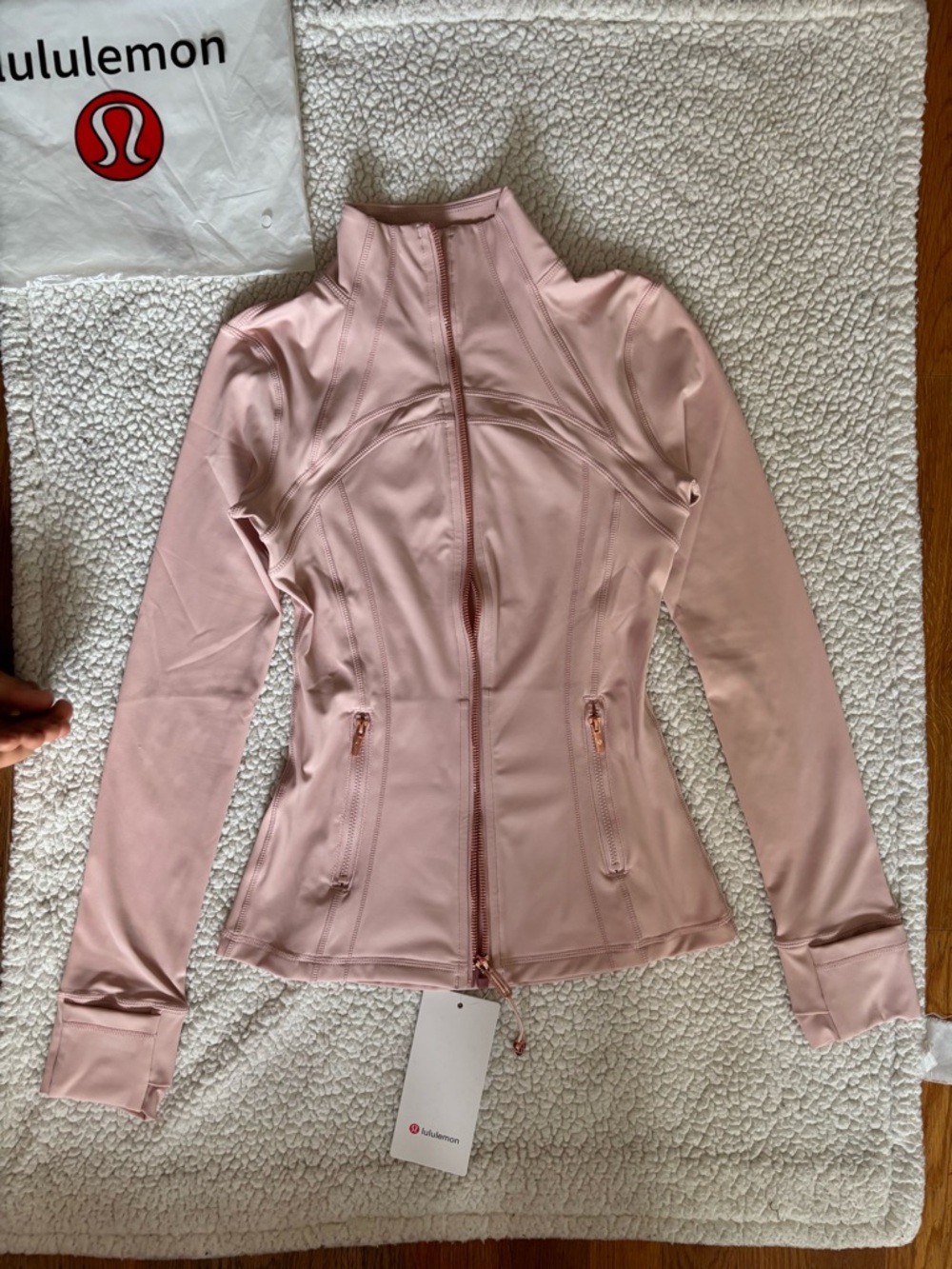lululemon athletica Dusty Rose Zip-Up Active Jacket - Picture 2 of 8